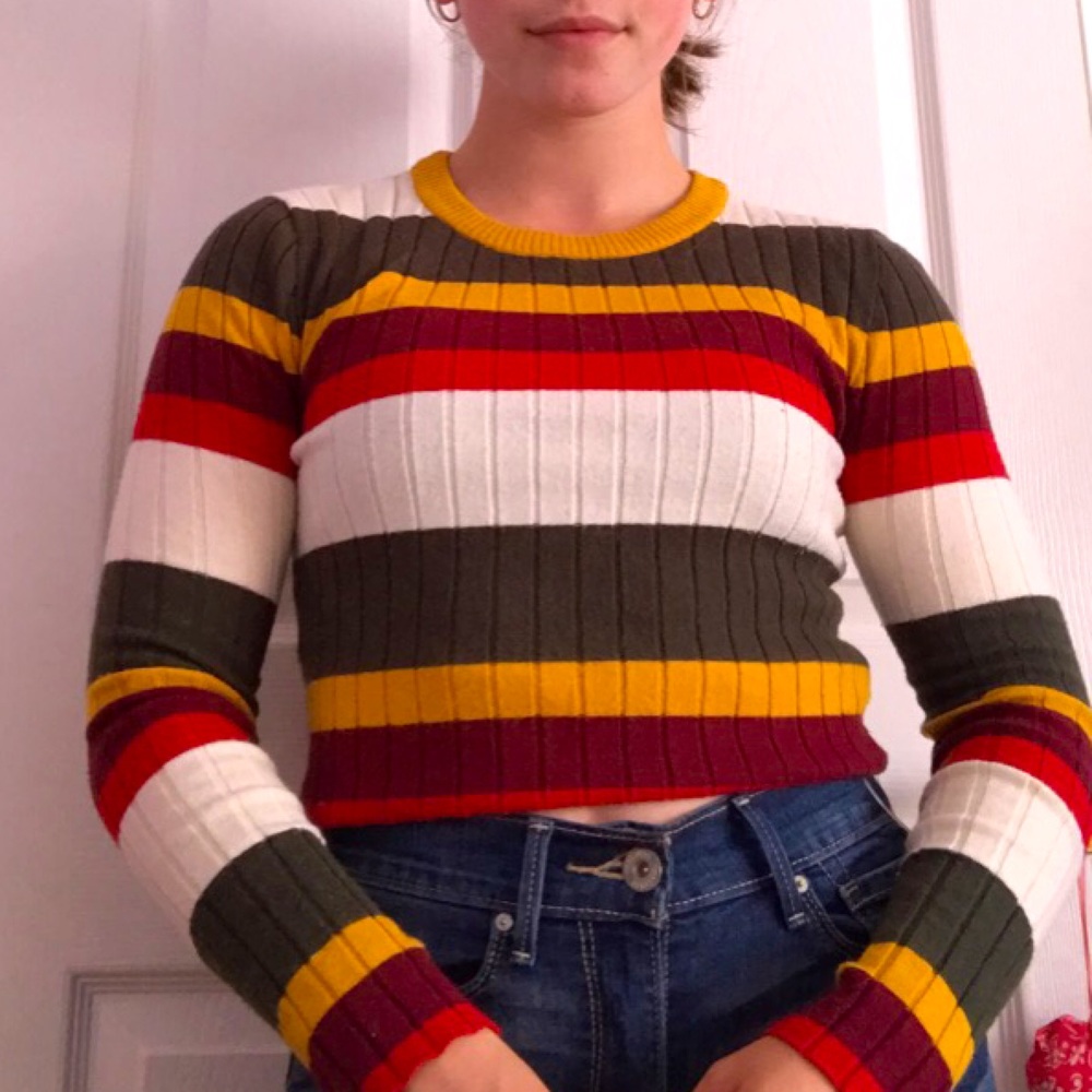 Striped Fall Sweater